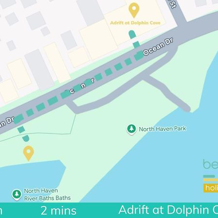 Adrift At Dolphin Cove Apt 5 - Riverfront Modern North Haven Exterior foto